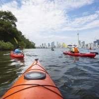 Kayak dans les îles