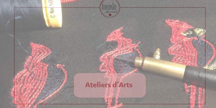 INITIATION à la broderie d'art