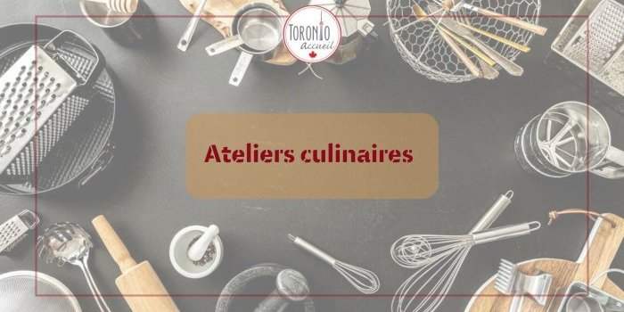 Ateliers cuisine