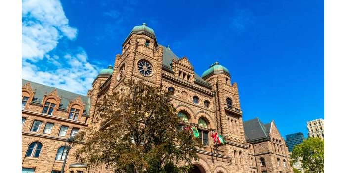 Visite de l'Assemblée Législative de l'Ontario